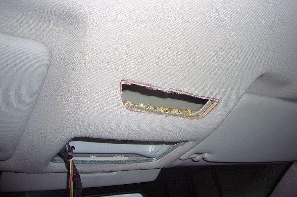 So, nun ist das Loch drin