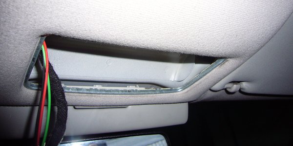 Originale Innenleuchte ausgebaut