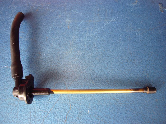 So sieht das herausgezogene Innenleben der Hohlwelle aus