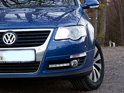 LED-Standlicht eingebaut