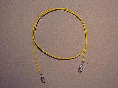 Einzelleitung 0,5 mm² mit Kontakt (Relais, Kontakt 3,4)