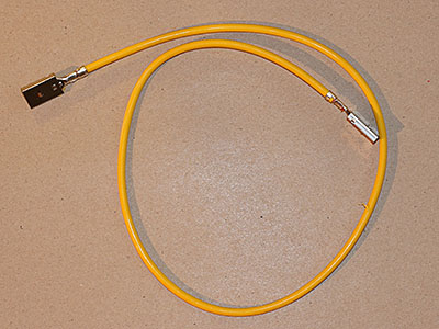 Einzelleitung 6 mm² mit Kontakt (Relais, Kontakt 1,2)