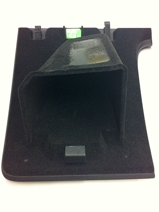 Ausgebautes Ablagefach