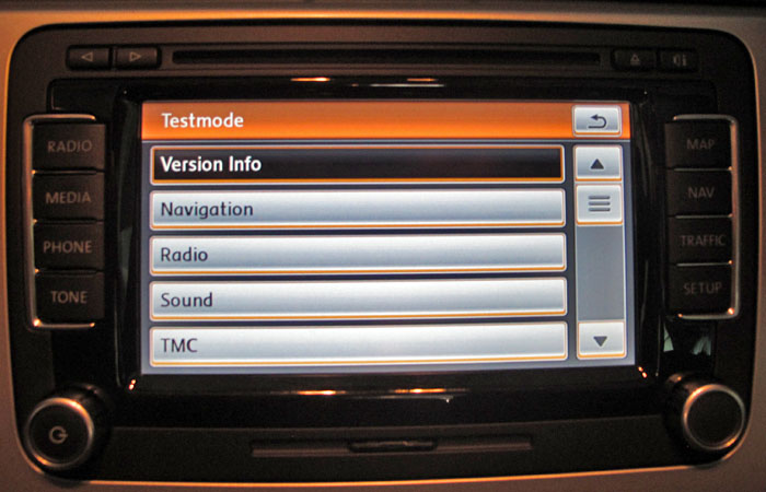 Radio Navigations System RNS 510