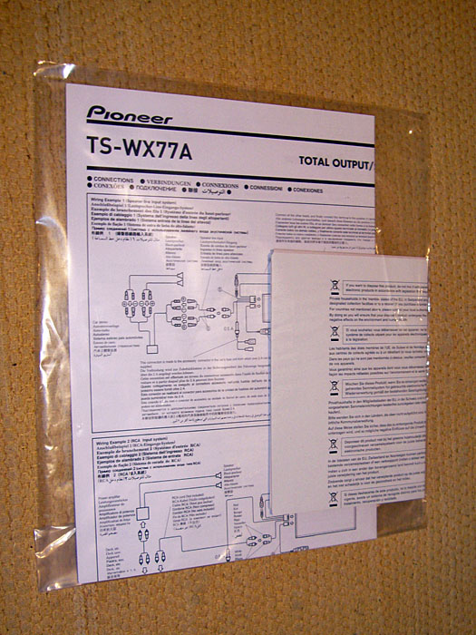 Anschlussplan und Bedienungsanleitung