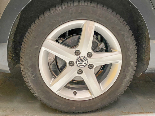 Kunststoffschl&uuml;sselkappe gegen eine aus poliertem Metall getauscht